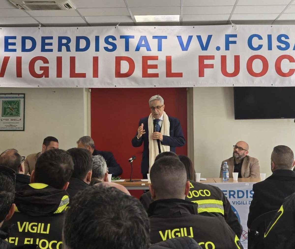 Copertina di: Inaugurata a Reggio Calabria la nuova sede sindacale Federddistat VVF Cisal